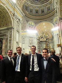 Holy Cross Old Collegians In Rome