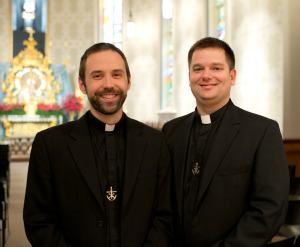 Father Andrew Gawrych and Father Jim Gallagher