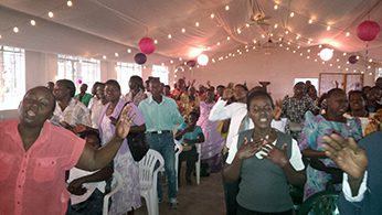 Meeting of a Peyton Prayer Guild in Kampala