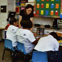 ACE teacher in the classroom