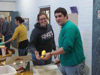 King's College students at Andre House
