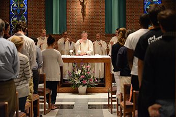 Blessing of Fr John Denning, CSC