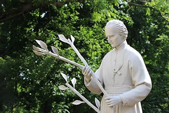 Statue of Blessed Basil Moreau, St Mary's College