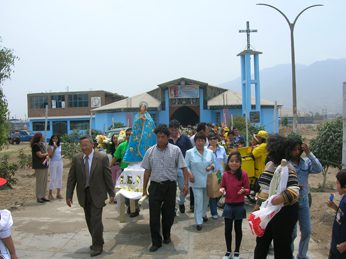 Capilla Inmaculada Procession in Peru