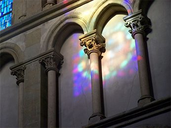 Church of Notre-Dame de Sainte-Croix in Le Mans, France