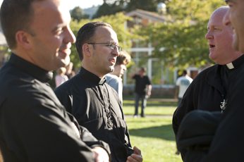 Holy Cross priests at the University of Portland