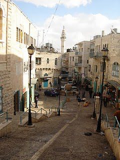The streets of Bethlehem