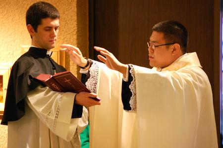 Father Brian Ching first Mass