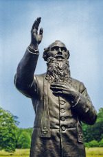 Statue - Fr Corby at Gettysburg