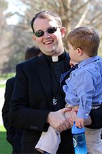 Fr Dan Ponisciak With His Nephew