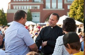 Fr Gerry Olinger at University of Portland