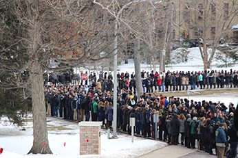 Fr Hesburgh, CSC's Funeral Route
