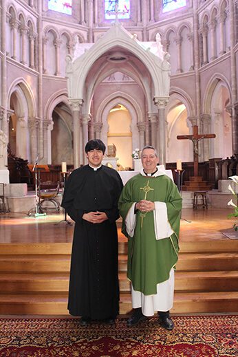 Fr John Deriso Csc Vincent Nguyen Csc