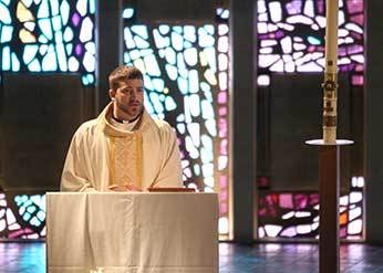 Fr Matt Fase, CSC's First Mass