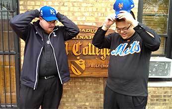 Fr Waugh and Fr Ching
