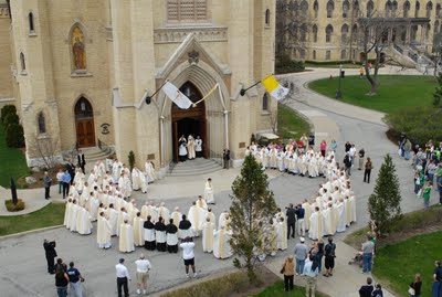 Greeting of brother priests after Ordination