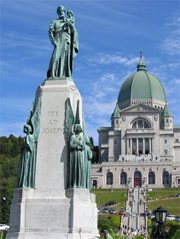 St Joseph Statue outside of the Oratory