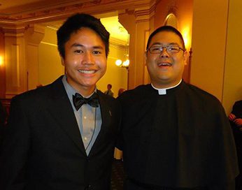 Mr Jeremy Dela Cruz and Mr Brian Ching, CSC