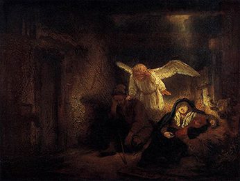 Joseph's Dream, Rembrandt 1645
