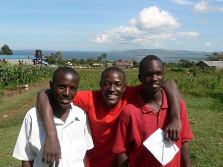 Jinja Uganda students