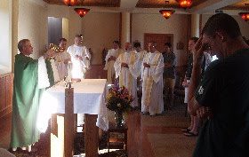 Mass at Deer Porte