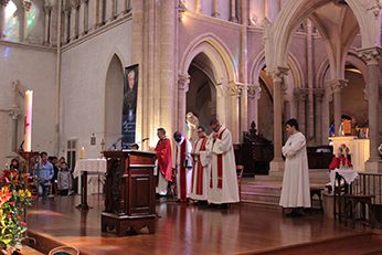 Mass at the Moreau Shrine