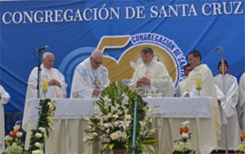 Mass of Thanksgiving for 50 years in Peru