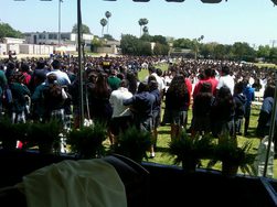 Rosary Rally in Los Angeles