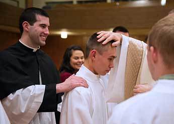 Mike Palmer, CSC and Koa and his Confirmation