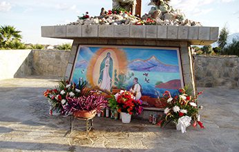 Our Lady of Guadalupe altar
