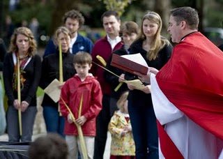 Palm Sunday at the University of Portland