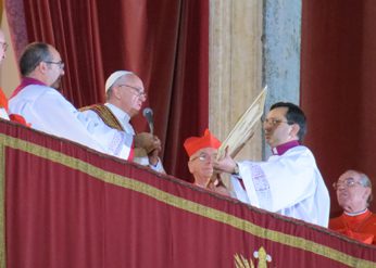 Pope Francis on Balcony