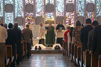 Prostrate Before The Altar