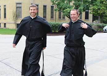Rev Mr Matt Fase, CSC and Rev Mr Tim Mouton, CSC