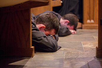 Rev Mr Michael Palmer, CSC And Ryan Pietrocarlo, CSC