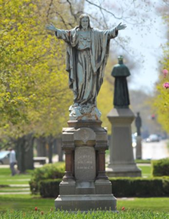 The Sacred Heart of Jesus Statue