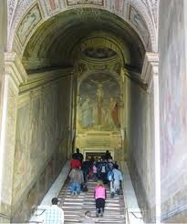 The Scala Sancta (Holy Stairs)