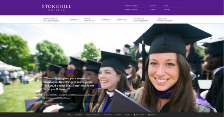 Stonehill has a new website