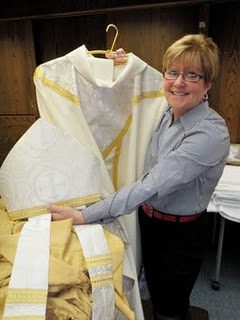 Bishop's Chasuble and Miter