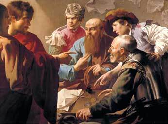 The Calling of St Matthew by Terbrugghen