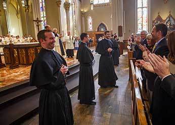 The newly professed CSC's