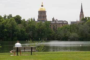 View from Moreau Seminary