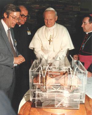Pope John Paul II at the Vatican Observatory