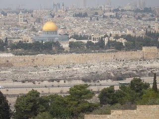 View of Jerusalem from the Mount of Olives