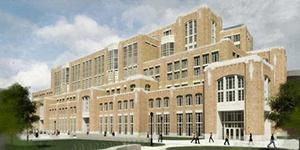 Campus Crossroads Project west building