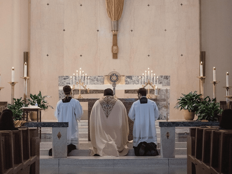 Adoration at St. Ignatius Martyr