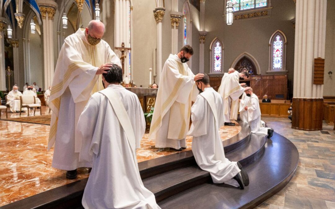 Five Profess Final Vows & Four Ordained Priests in Holy Cross