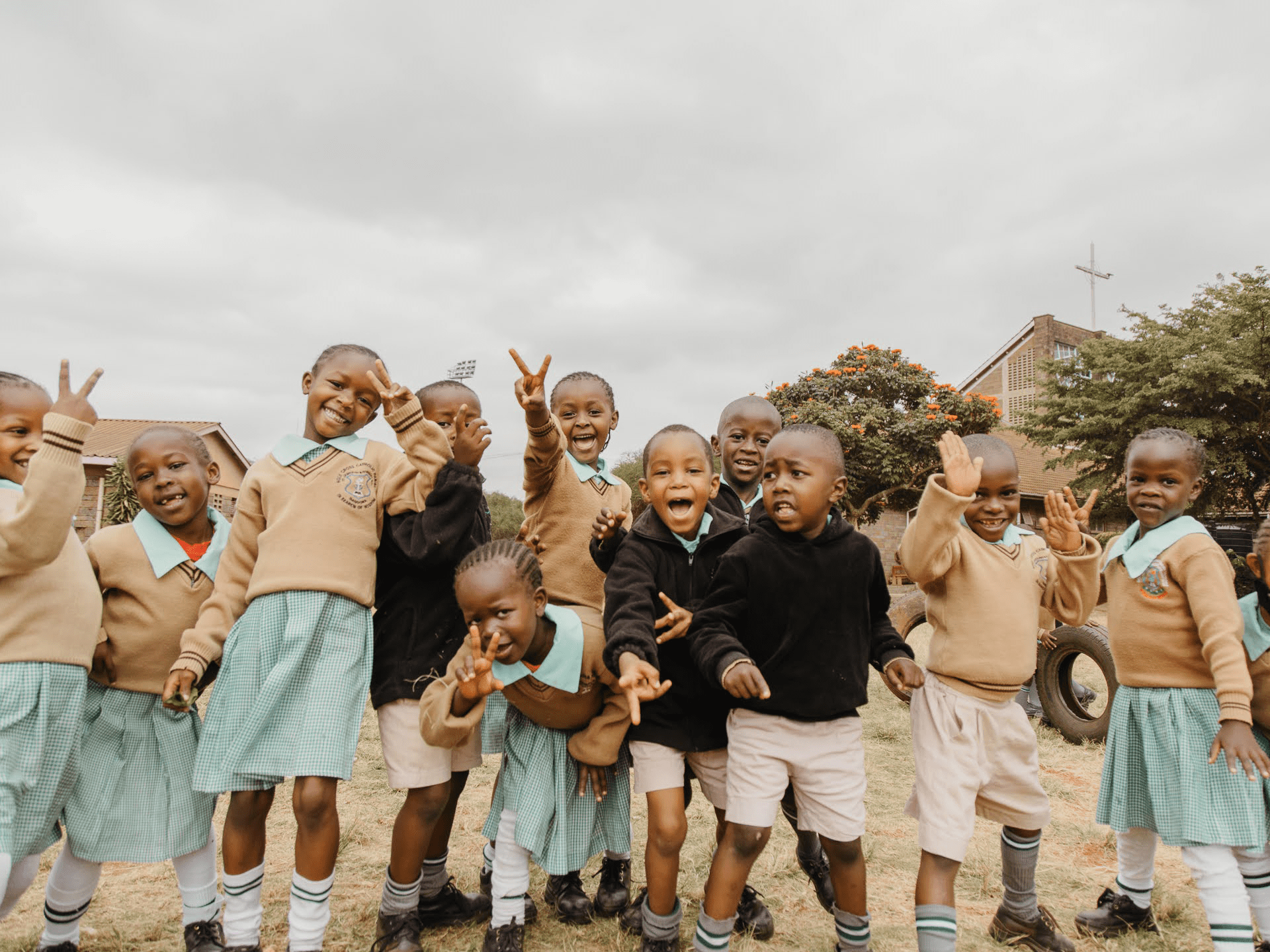 Children in Nairobi, Kenya