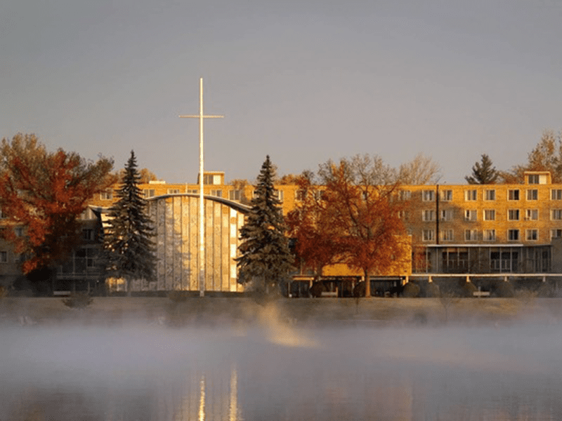 Moreau Seminary from St. Joseph's Lake