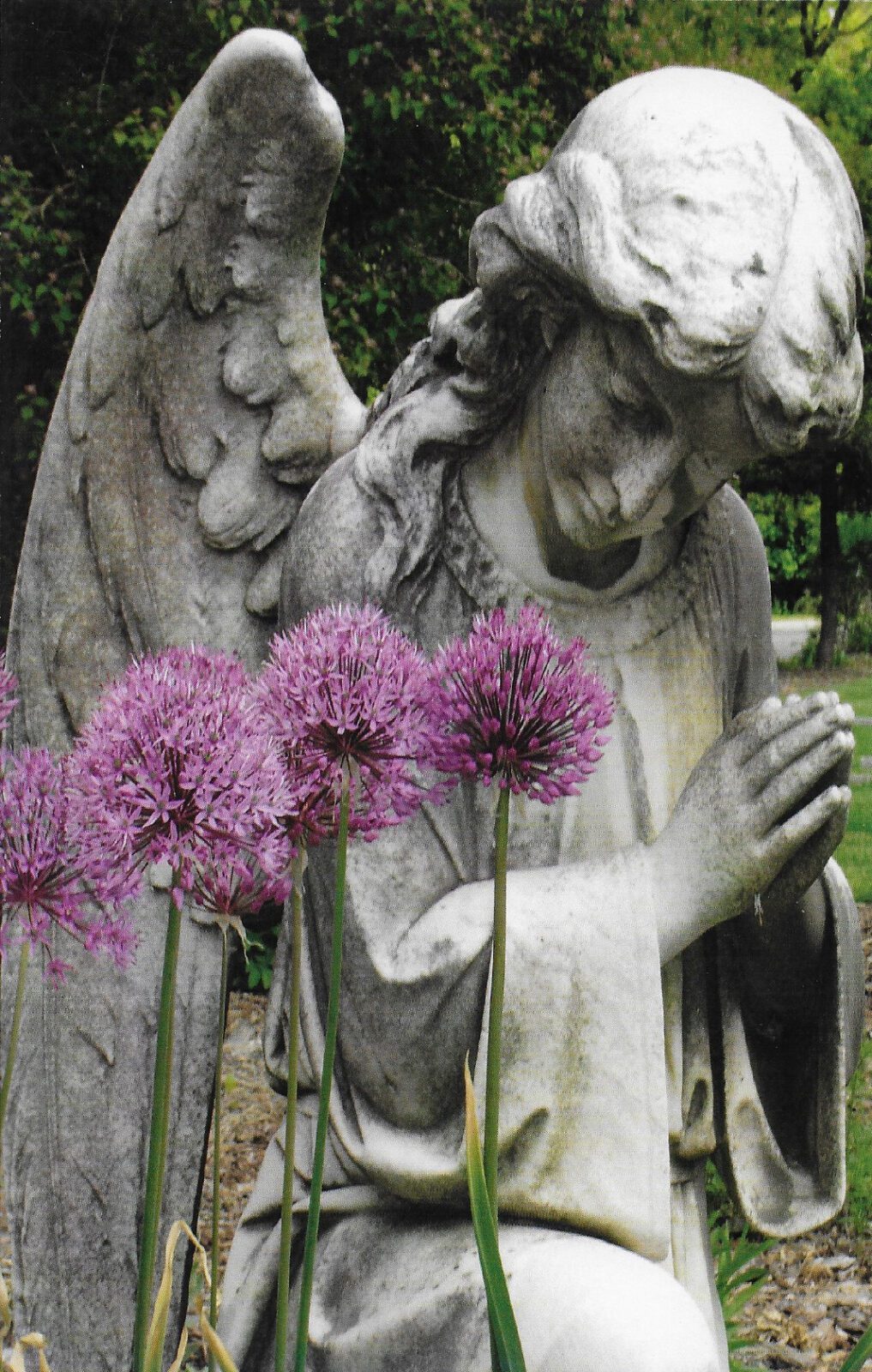 Sacred Heart of Jesus statue at Notre Dame